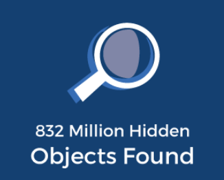Over 41.6 million Hidden Pictures Puzzles played and 832 million hidden objects found!
